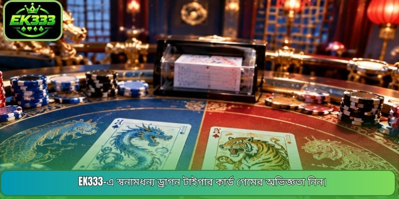 EK333-এ স্বনামধন্য ড্রাগন টাইগার কার্ড গেমের অভিজ্ঞতা নিন।