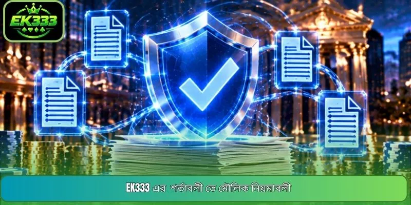 EK333 এর  শর্তাবলী তে মৌলিক নিয়মাবলী