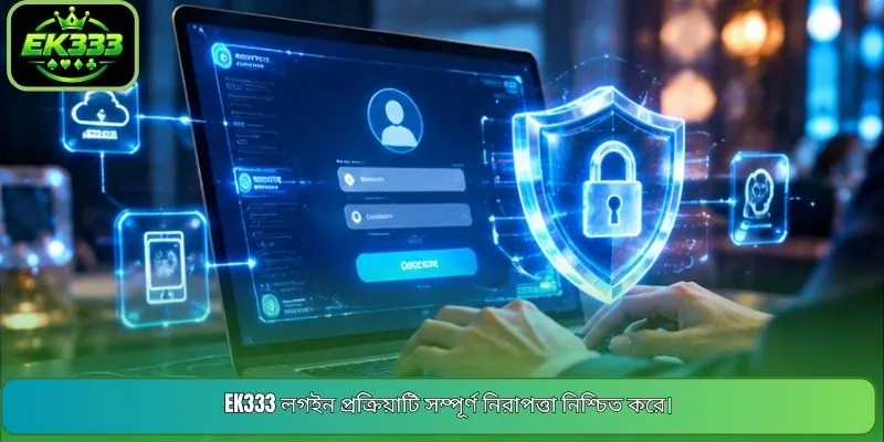 EK333 লগইন প্রক্রিয়াটি সম্পূর্ণ নিরাপত্তা নিশ্চিত করে।