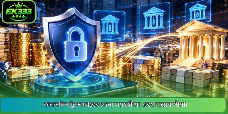 অনলাইন ট্রান্সফারের জন্য সময়সীমা এবং ব্যয়ের সীমা।