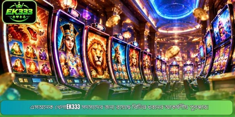 এসঅনেক খেলাEK333 সদস্যদের জন্য রয়েছে বিভিন্ন ধরনের আকর্ষণীয় পুরস্কার।