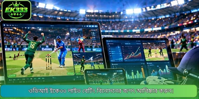 ওডিআই ইকে৩৩ লাইভ বেটিং বিনোদনের জগৎ আবিষ্কার করুন।