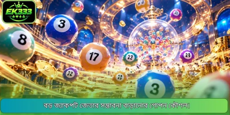 বড় জ্যাকপট জেতার সম্ভাবনা বাড়ানোর গোপন কৌশল।