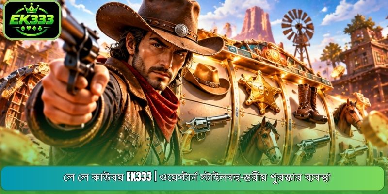 লে লে কাউবয় EK333 | ওয়েস্টার্ন স্টাইলবহু-স্তরীয় পুরস্কার ব্যবস্থা