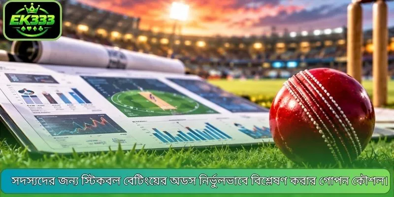 সদস্যদের জন্য স্টিকবল বেটিংয়ের অডস নির্ভুলভাবে বিশ্লেষণ করার গোপন কৌশল।